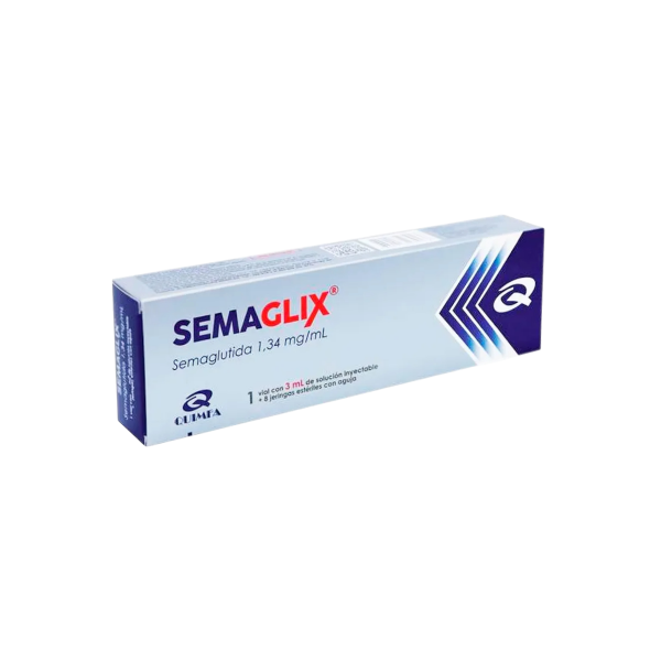 SEMAGLIX 1.34 SOLUCION INYECTABLE X 1 AMPOLLA X 3 ML