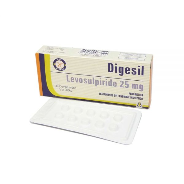 DIGESIL 25 MG CAJA X 30 COMPRIMIDOS