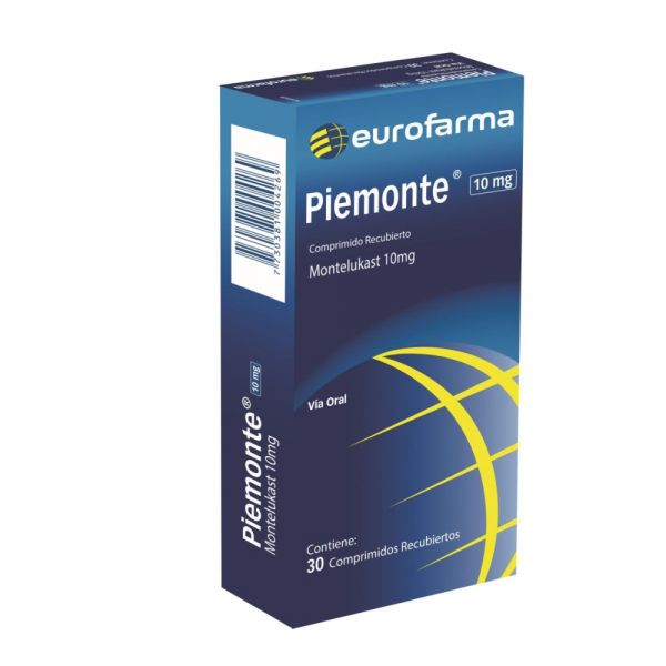 PIEMONTE 10 MG CAJA X 30 COMPRIMIDOS