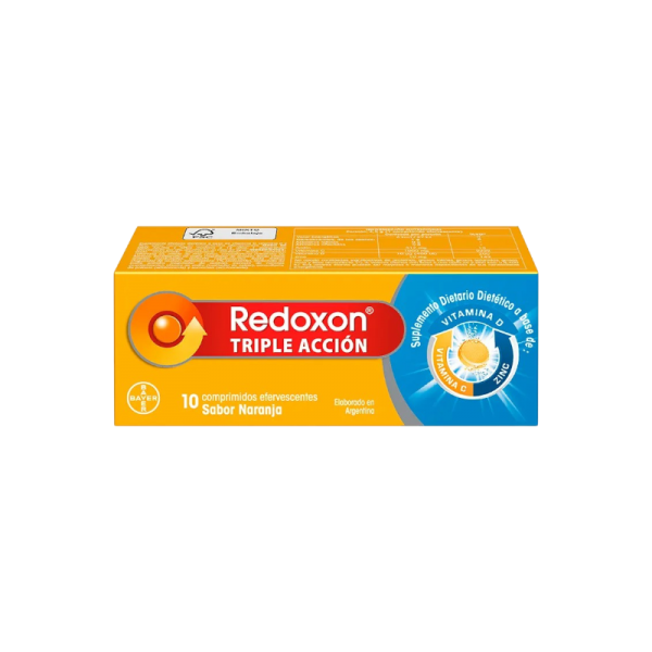 REDOXON C TRIPLE ACCION 1000 MG X 10 COMPRIMIDOS EFERVESCENTES