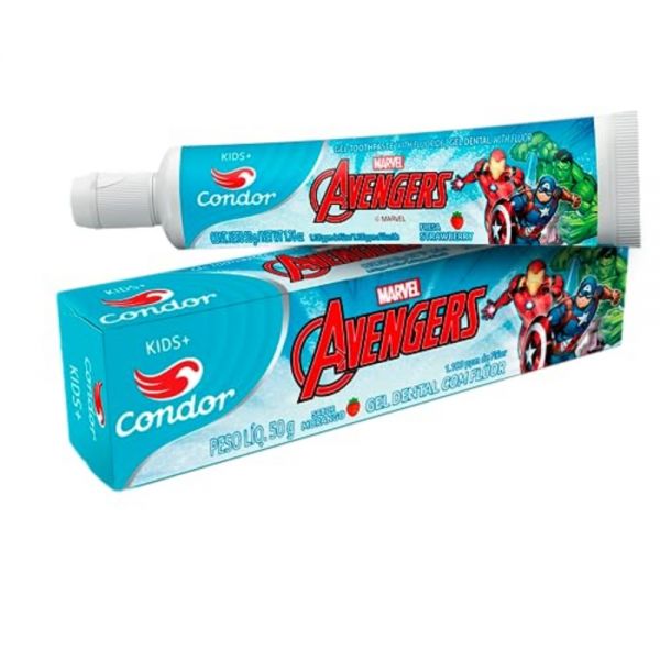 CONDOR GEL DENTAL AVENGERS FR. X 50 GRAMOS