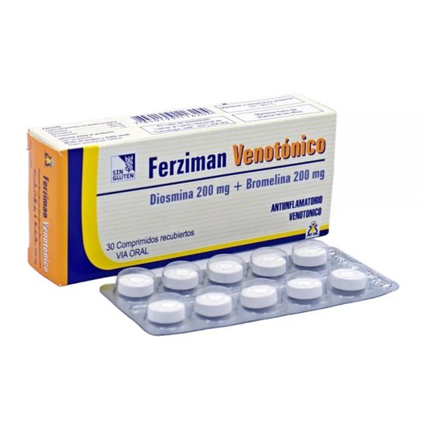 FERZIMAN VENOTONICO CAJA X 30 COMP