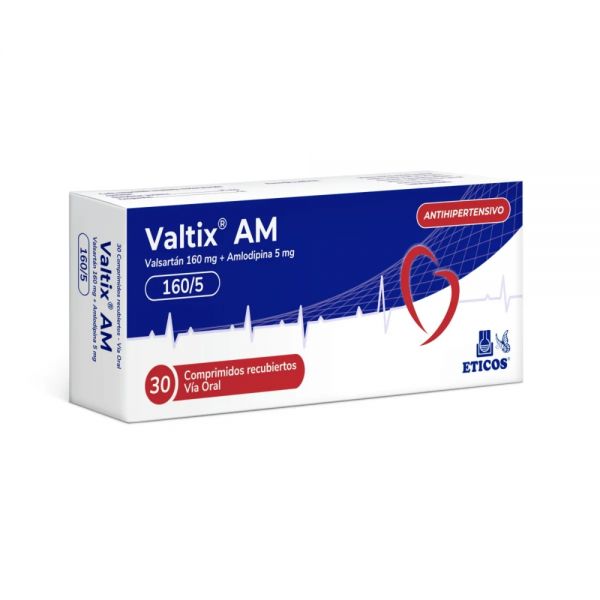 VALTIX AM 160/5 MG CAJA X 30 COMPRIMIDOS
