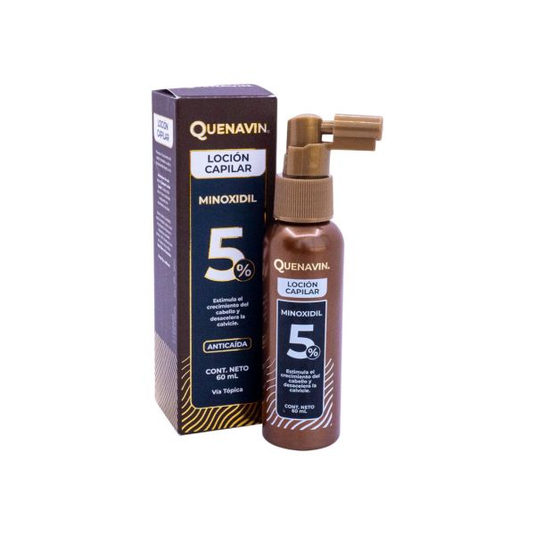 QUENAVIN MINOXIDIL LOCION CAPILAR 5% FRASCO X 60 ML