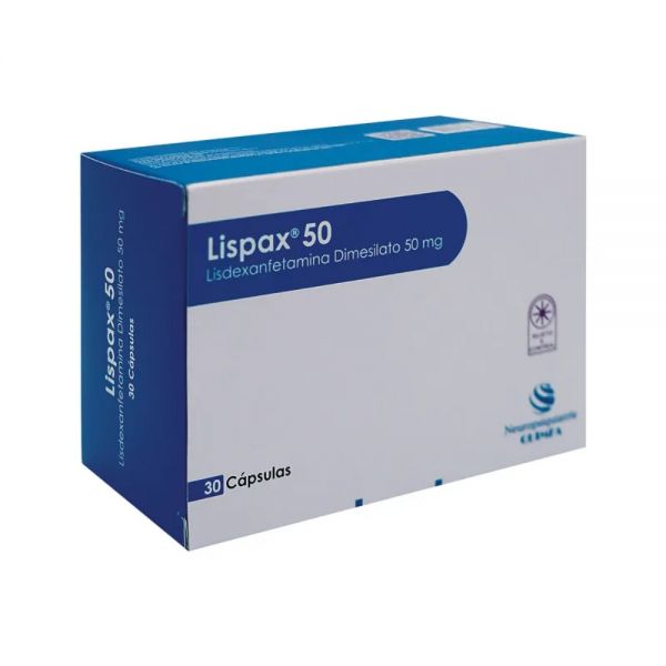LISPAX 50 MG CAJA X 30 COMPRIMIDOS