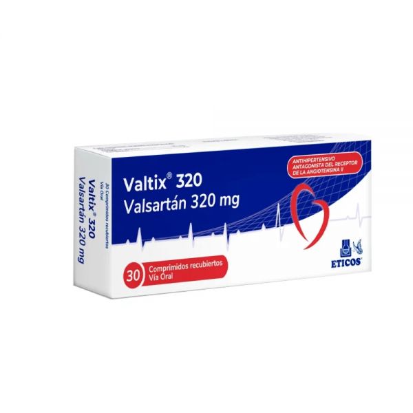 VALTIX 320 MG CAJA X 30 COMP REC