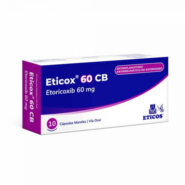 ETICOX 60 CB CAJA X 10 CAPS