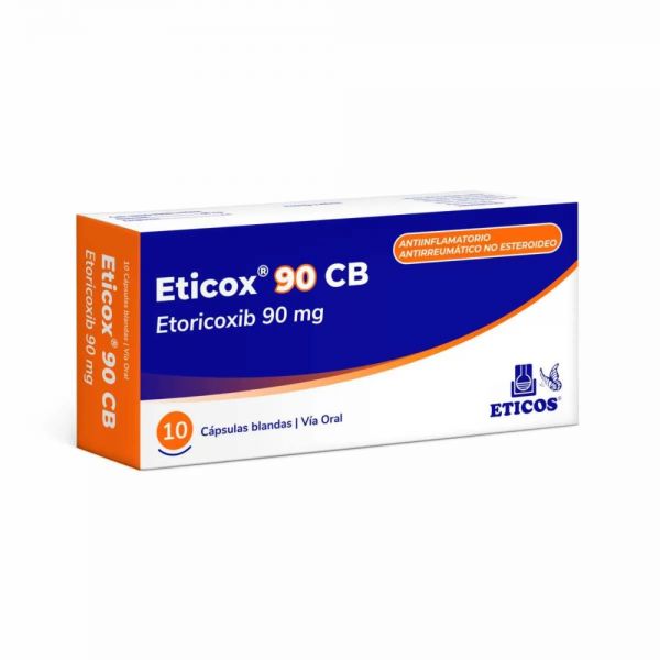ETICOX 90 CB CAJA X 10 CAPS