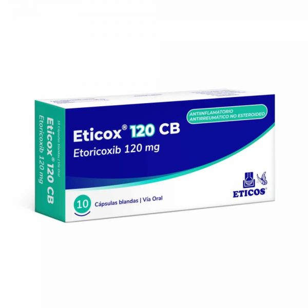 ETICOX 120 CB CAJA X 10 CAPS