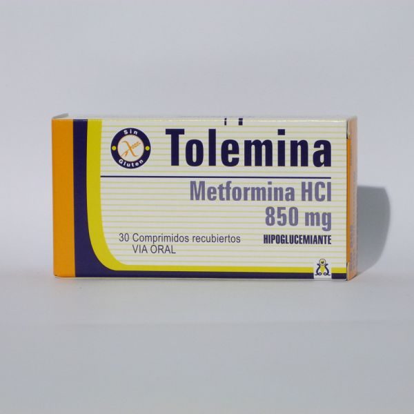 TOLEMINA 850MG COMP. CAJA X 30