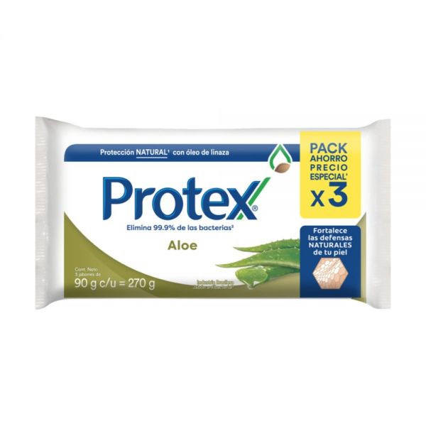 PROTEX JAB. ALOE 3X 90GR