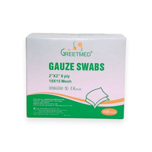 GASA ESTERIL 2 CM X 2 CM SUMED (5 GASITAS)