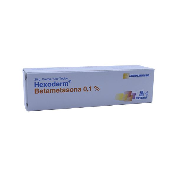 HEXODERM 1MG CR-DR ENVASE X 20GR
