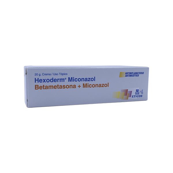 HEXODERM-MICONAZOL 1MG CR-DR ENVASE X 20GR