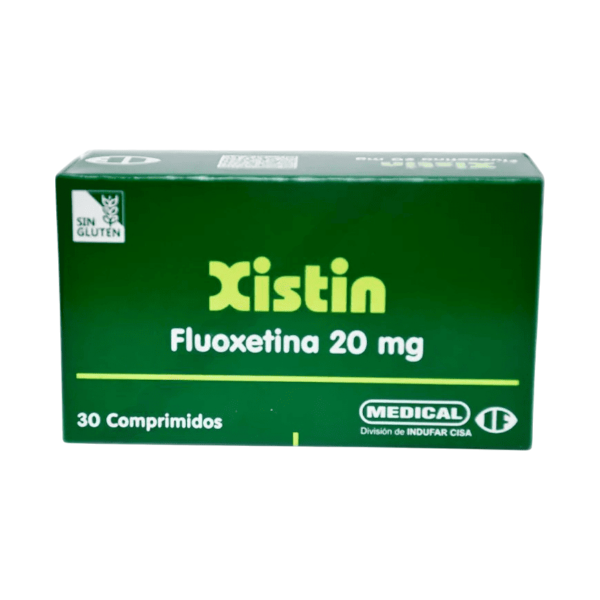 XISTIN 20 MG CAJA X 30 COMPRIMIDOS