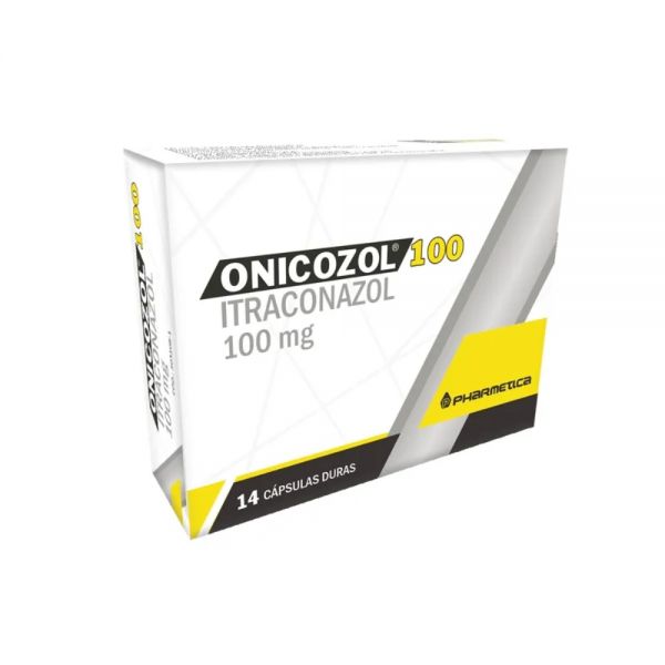ONICOZOL 100 MG CAJA X 14 CAPSULAS