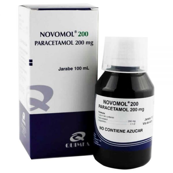 NOVOMOL 200 MG SUSPENSION FRASCO X 100 ML