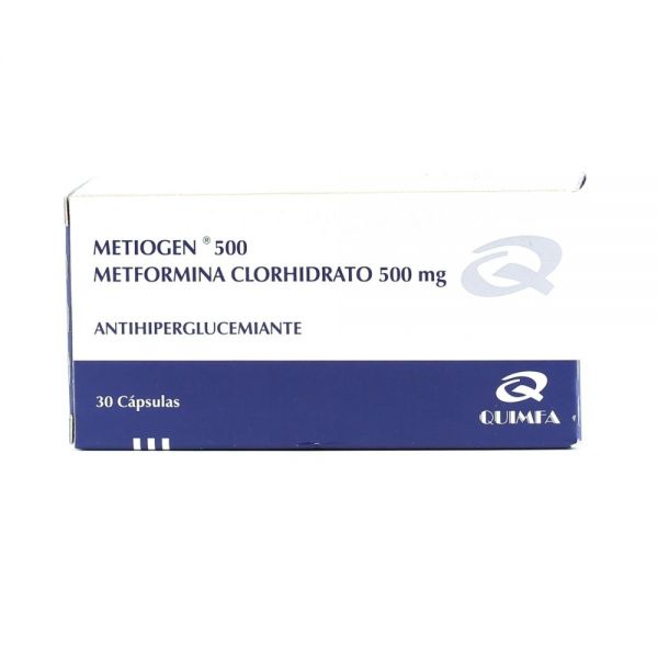 METIOGEN LP 500 MG CAJA X 30 COMPRIMIDOS