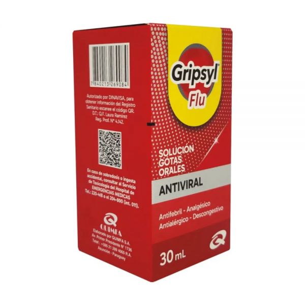 GRIPSYL FLU GOTAS X 30 ML