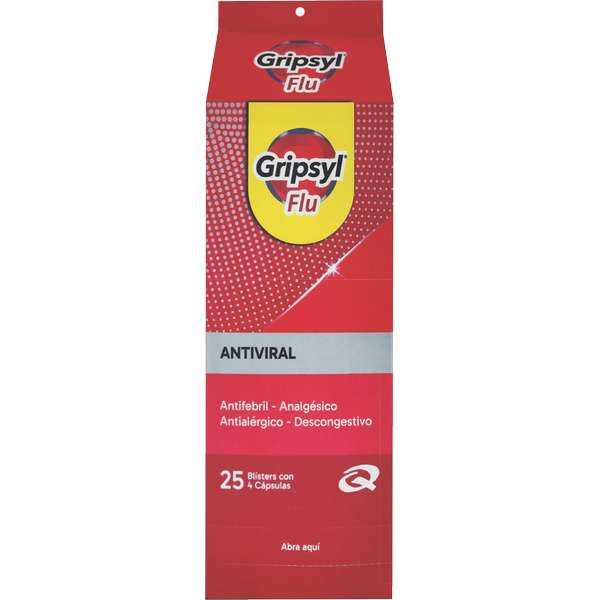 GRIPSYL FLU BLISTER X 4 CAPSULAS (25)