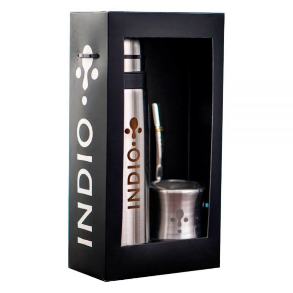 INDIO SET INVIERNO 1 TERMO+GUAMPA+BOMBILLA