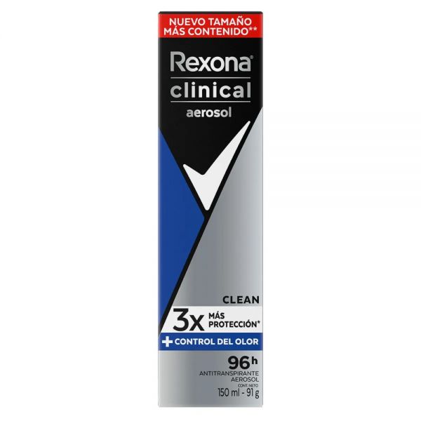 REXONA CLIN AER 150 ML PACK