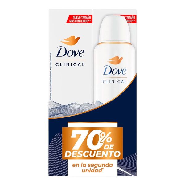 DOVE CLINICAL W AER 96H 6X2X91G 150 ML