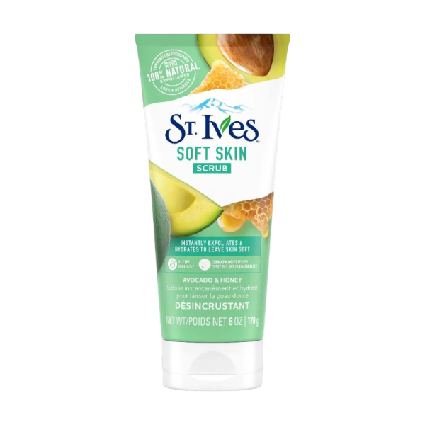 FL ST IVES SCRUB AVOCADO+HONEY 6X6Z 170G