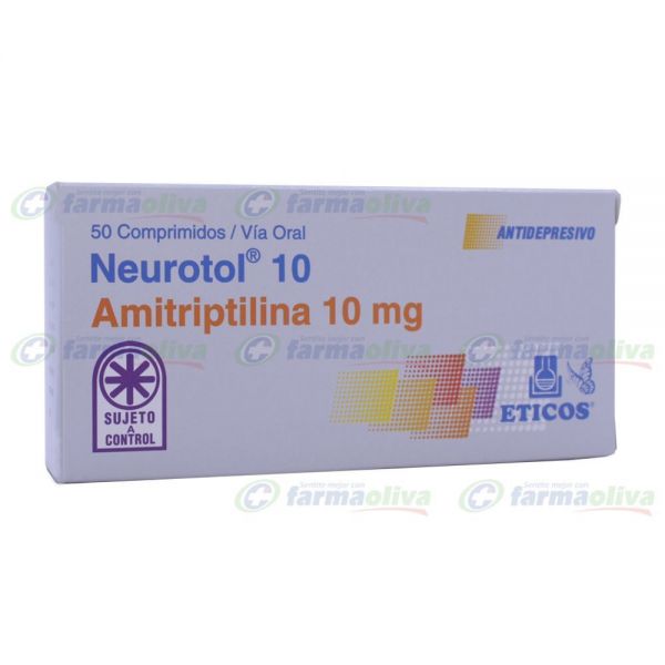 NEUROTOL 10MG TABL. CAJA X 50