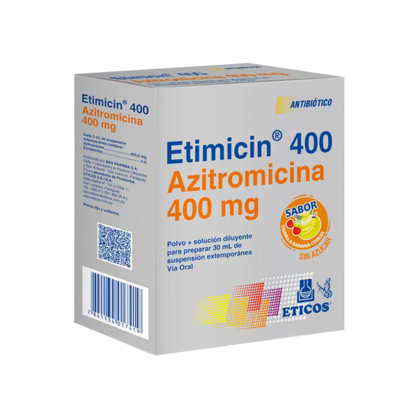 ETIMICIN 400 MG SUSP. FRASCO X 30 ML