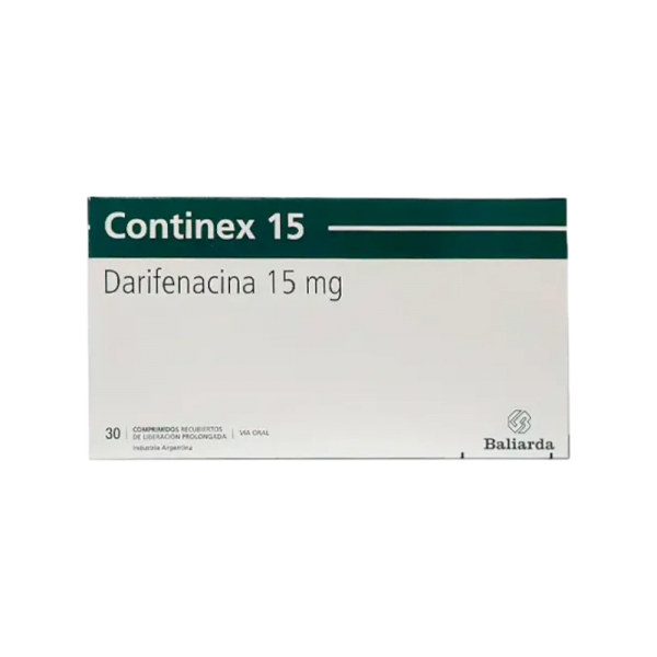 Continex 15 Mg Caja X 30 Comp