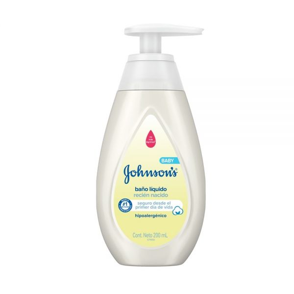 JOHNSONS BANO LIQ RECIEN NACIDO 200 ML