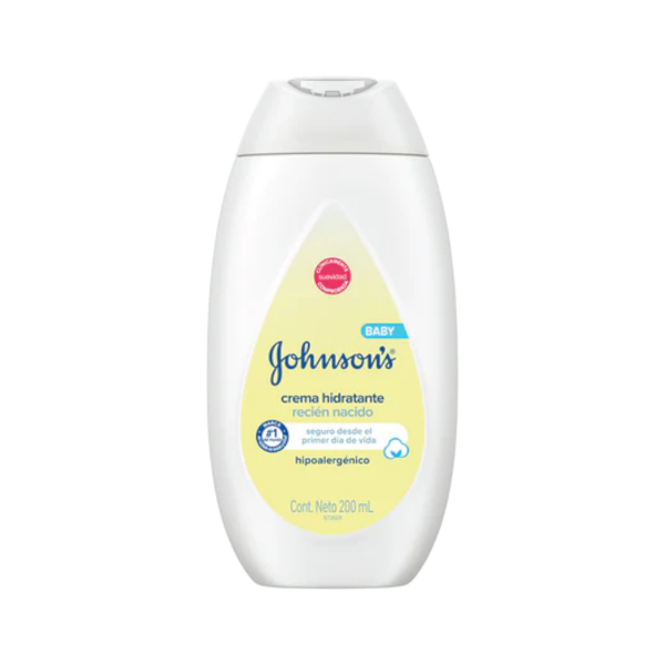 JOHNSONS CREMA HIDRAT RECIEN NACIDO 12 X 200 ML