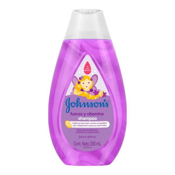 JOHNSONS BABY SHAMPOO FUERZA Y VITAMINA 200ML