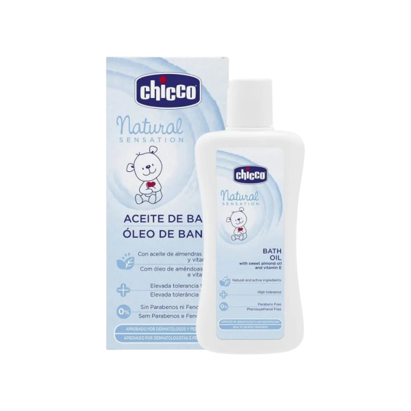 CHICCO ACEITE BANO NATURAL SENSACION 200 ML