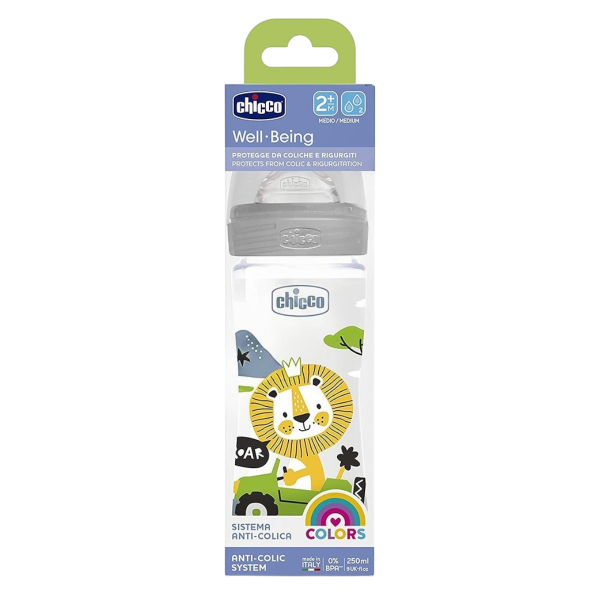 CHICCO BIBERON WELL BEING NEUTRO 2M+ 250 ML