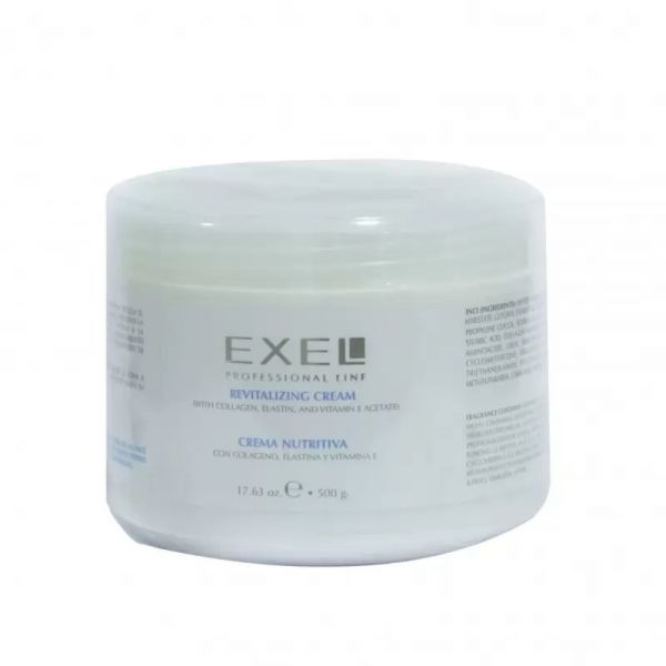 EXEL CREMA NUTRITIVA C COLAGENO Y ELASTINA 500 GR