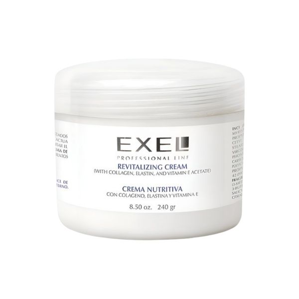 EXELL CREMA NUTR C/COLAGENO Y ELAST 240 GR