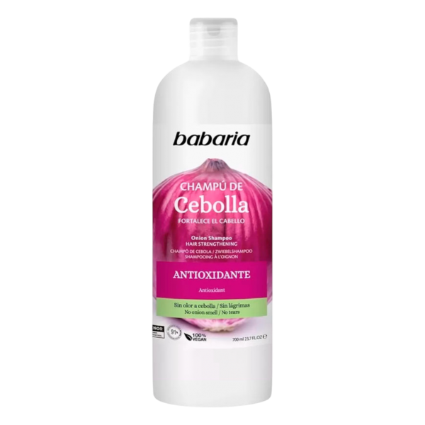 BABARIA SHAMPOO DE CEBOLLA ANTIOXIDANTE 700 ML
