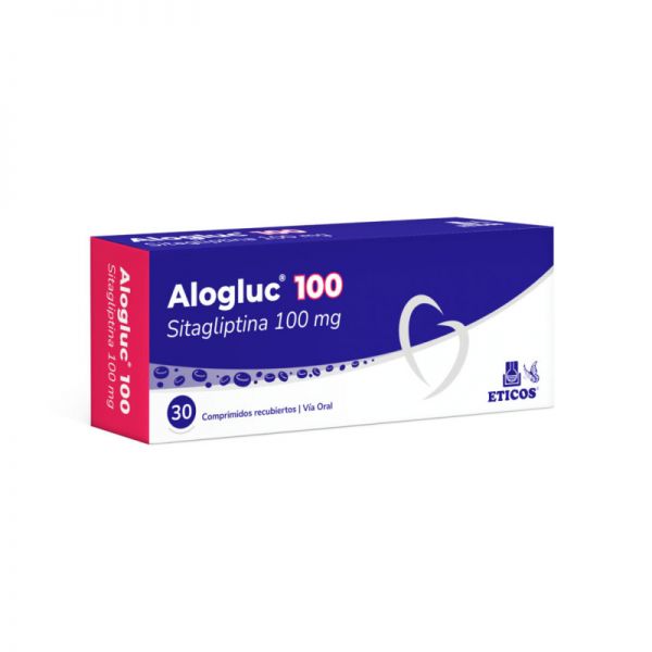 ALOGLUC 100 MG CAJA X 30 COMPRIMIDOS
