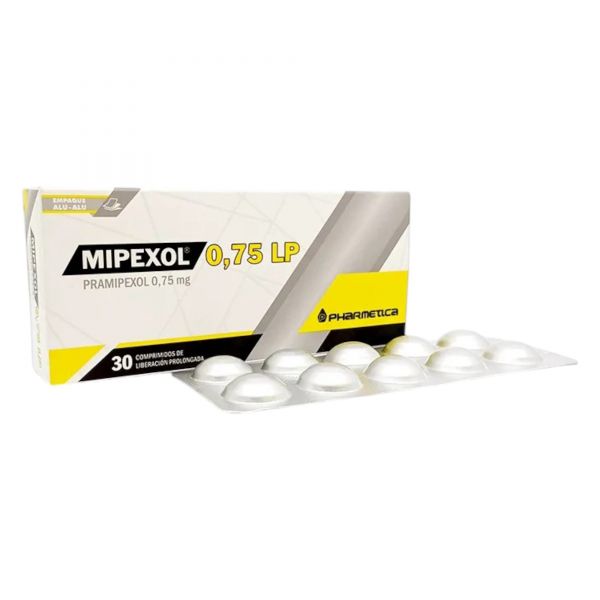 MIPEXOL 0,75 MG LP CAJA X 30 COMPRIMIDOS