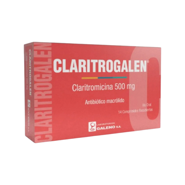 CLARITROGALEN 500 MG CAJA X 14 COMP