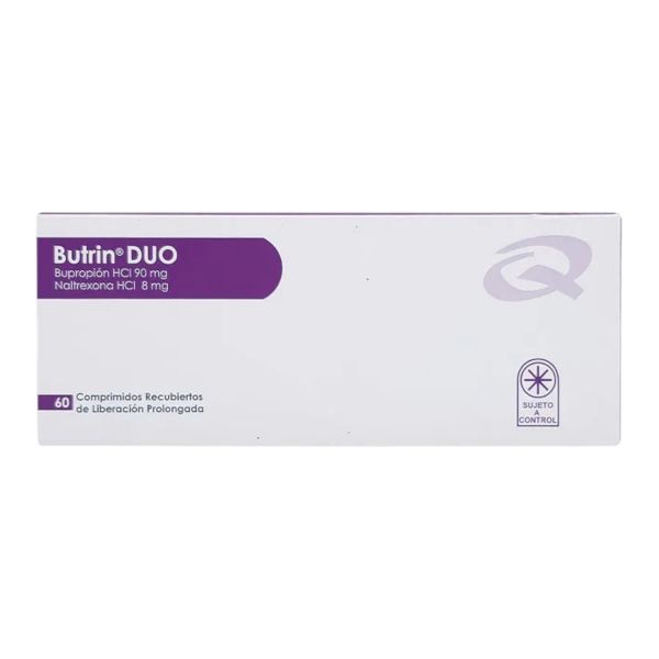 BUTRIN DUO 90 MG/8 MG CAJA X 60 COMPRIMIDOS