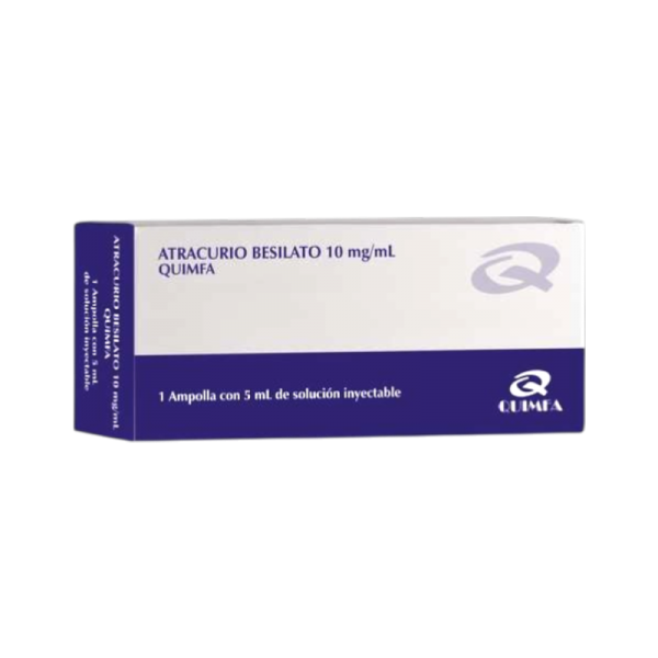 ATRACURIO BESILATO 10 MG CAJA X 1 AMP 5ML