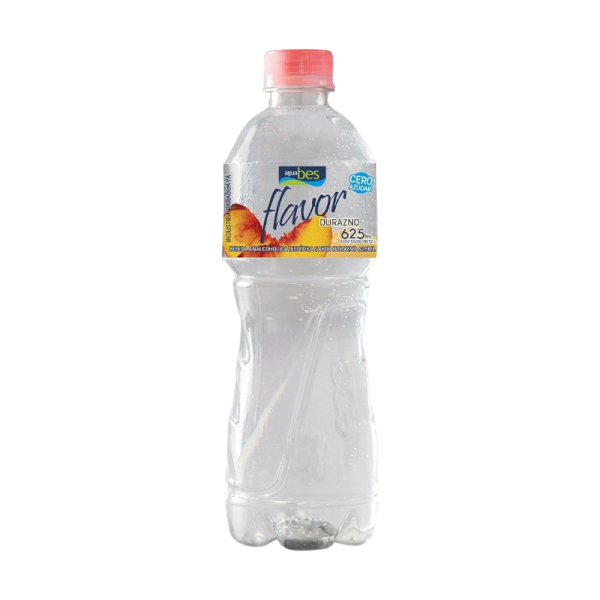 AGUA BES FLAVOR DURAZNO 625 ML