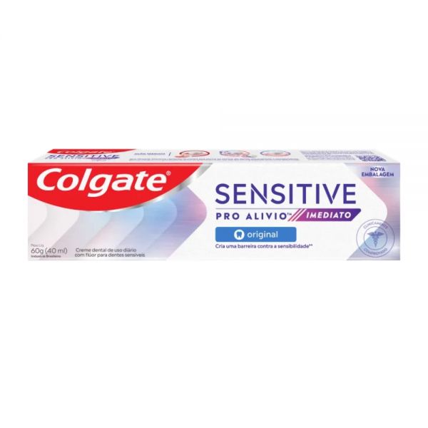 COLGATE CREMA DENTAL PRO ALIVIO INMEDIATO ORIGINAL 60 GR