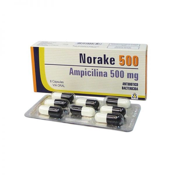 NORAKE 500MG CAPS CAJA X 8