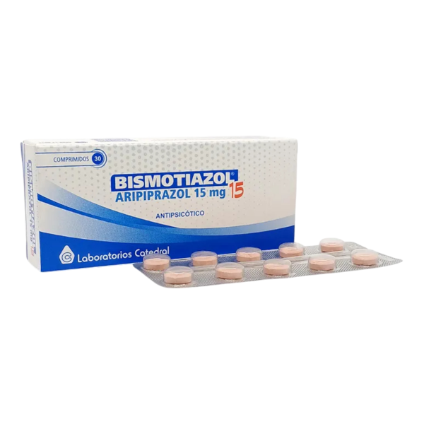 BISMOTIAZOL 15 MG CAJA X 30 COMPRIMIDOS
