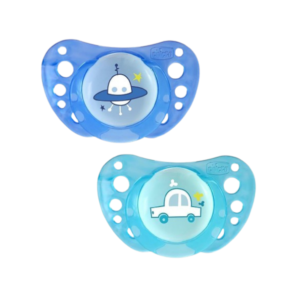 CHICCO CHUPETE PHYSIO AIR AZUL 16-36M 2UN