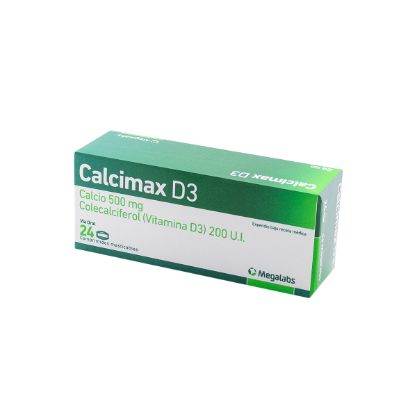 CALCIMAX D3 TAB-M CAJA X 24